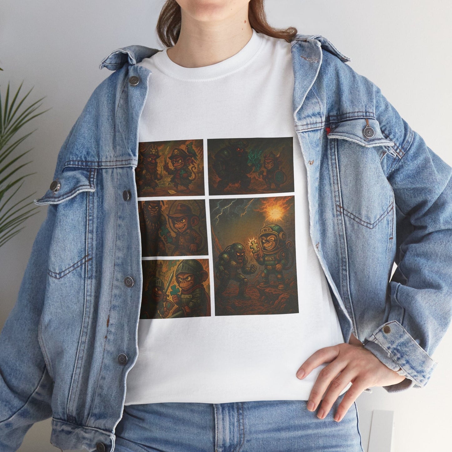 Artistic Unisex Heavy Cotton Tee T-Shirt Printify