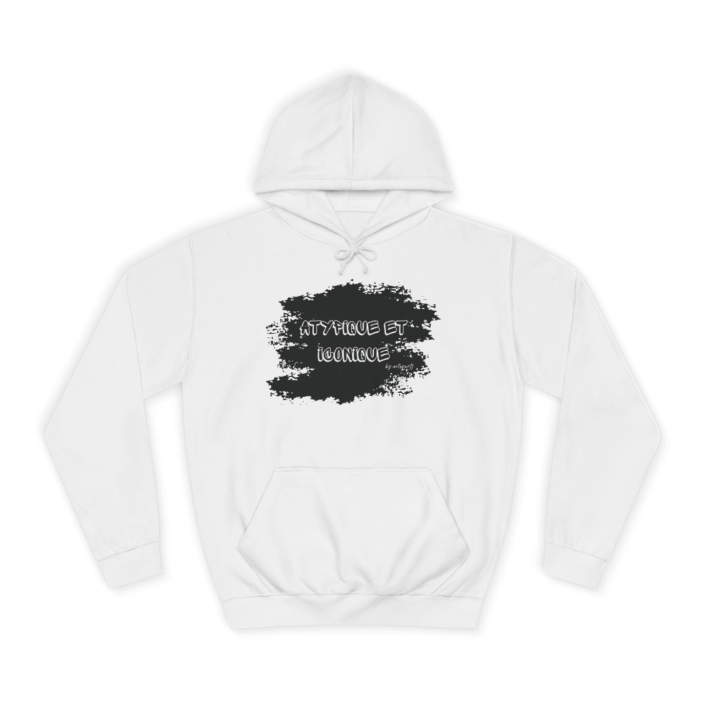 Hoodie Artefacts - Sweat Streetwear "Atypique et Iconique" Hoodie Printify Blanc artique S