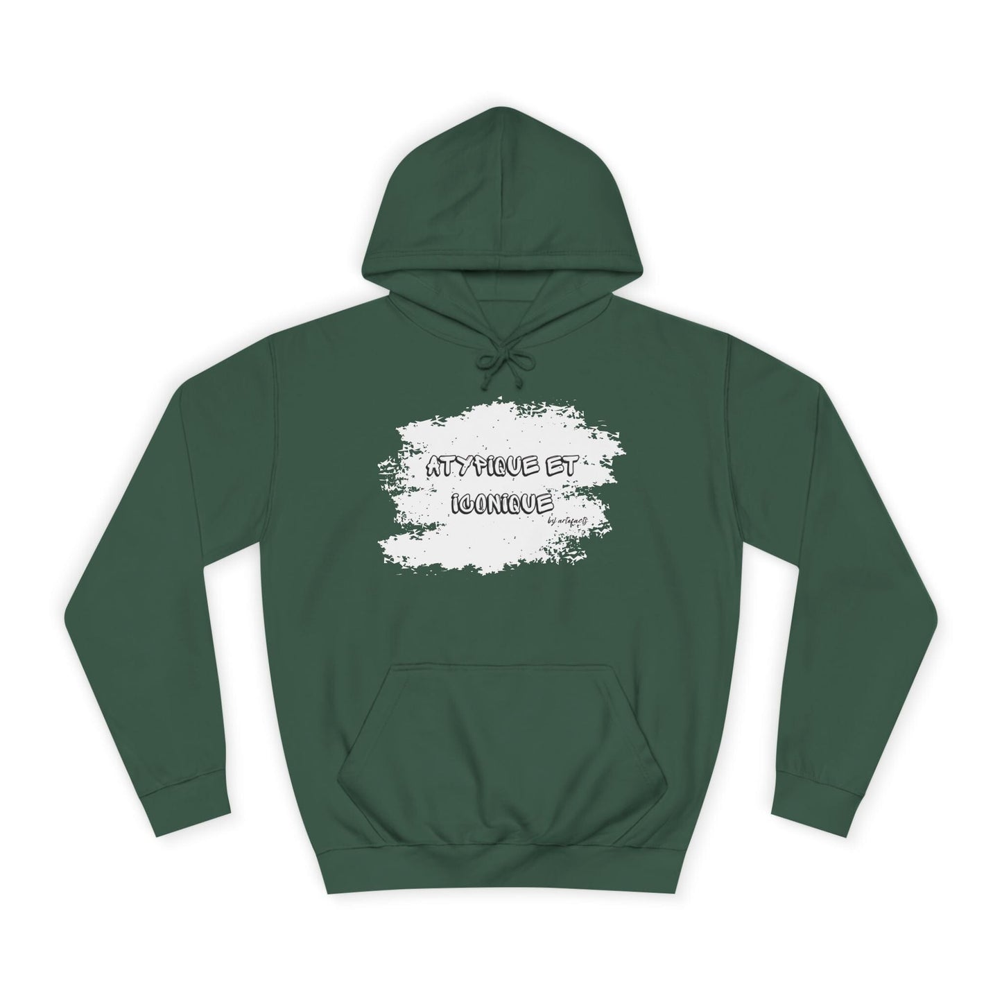 Hoodie Artefacts - Sweat Streetwear "Atypique et Iconique" Hoodie Printify Vert bouteille S