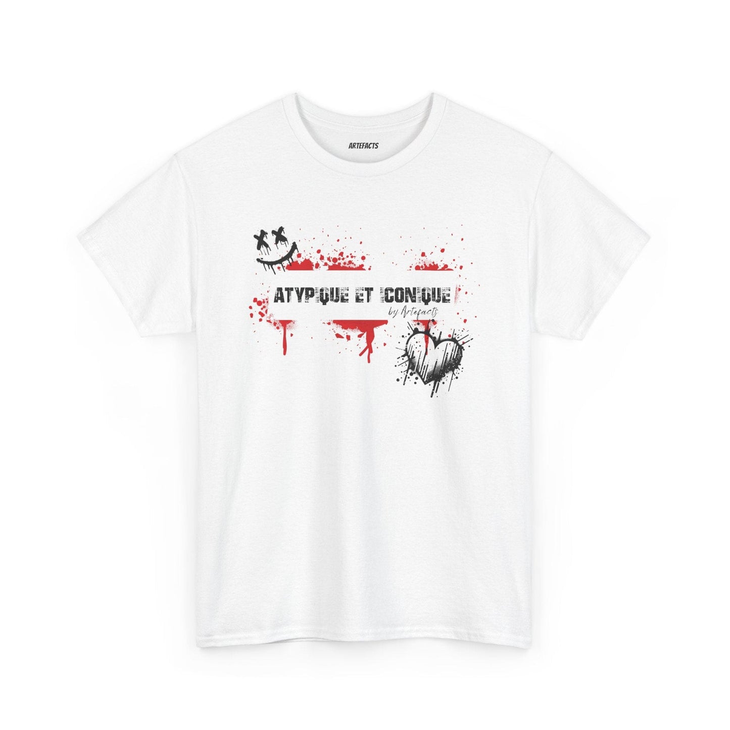 T-shirt Artefacts – Atypique et Iconique (édition streetwear graffiti) T-Shirt Printify Blanc S