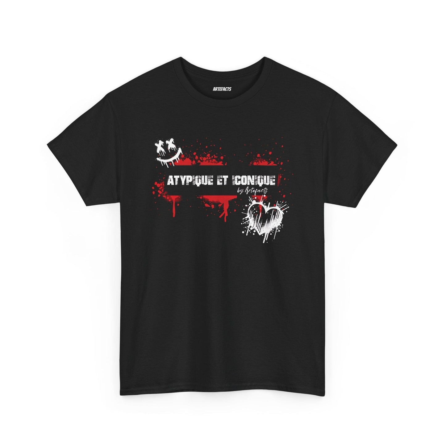 T-shirt Artefacts – Atypique et Iconique (édition streetwear graffiti) T-Shirt Printify Noir S