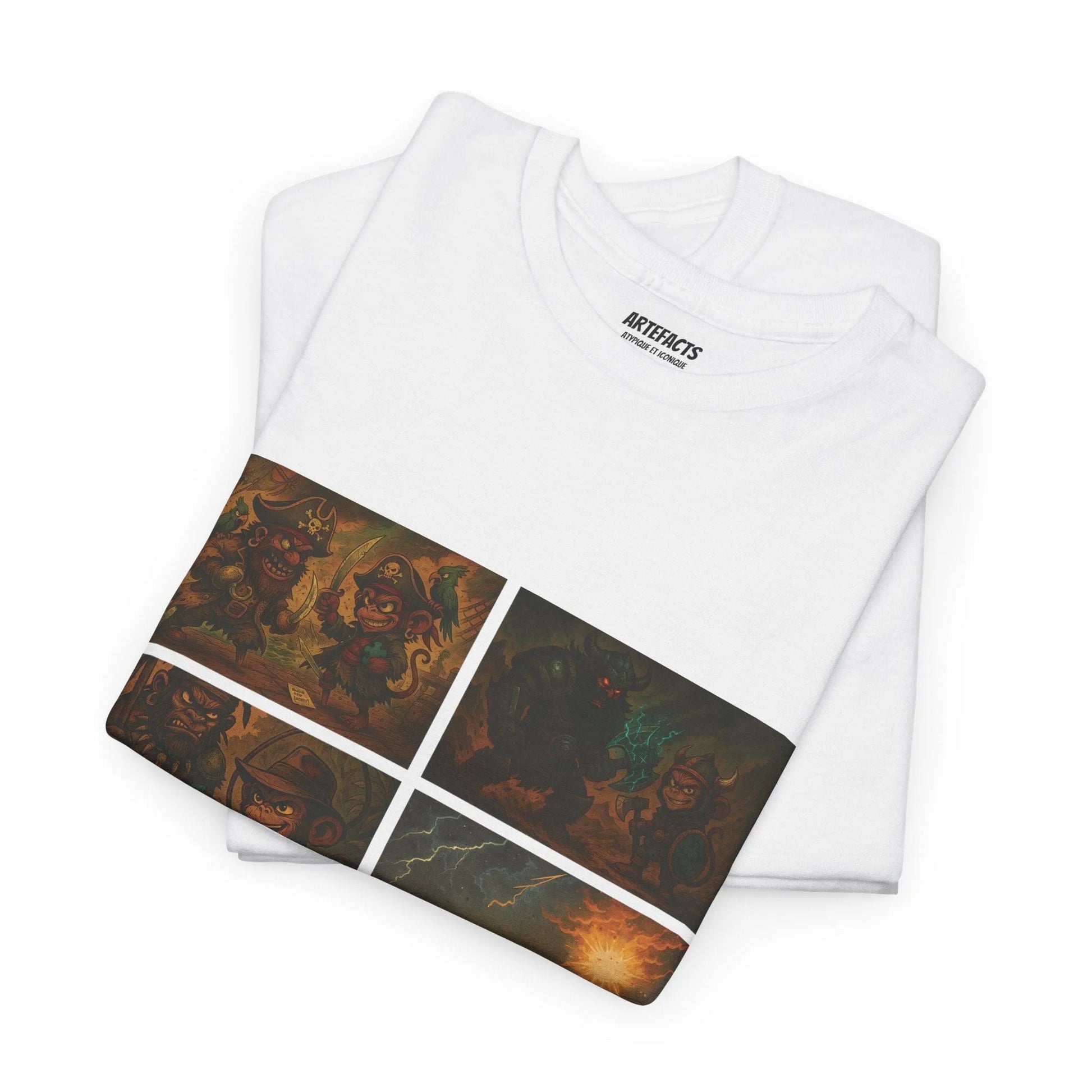 Artistic Unisex Heavy Cotton Tee T-Shirt Printify 