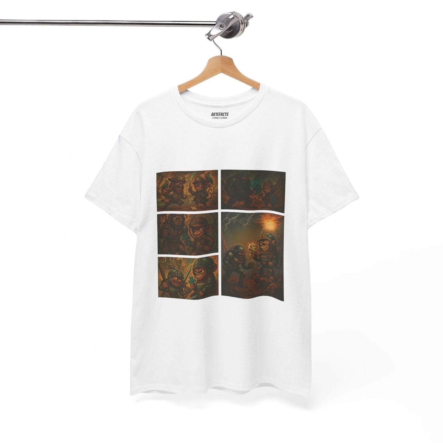 Artistic Unisex Heavy Cotton Tee T-Shirt Printify 