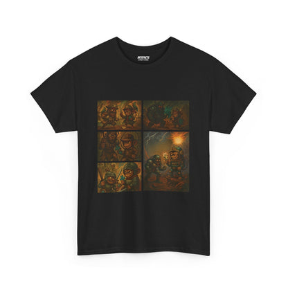 Artistic Unisex Heavy Cotton Tee T-Shirt Printify Black S 