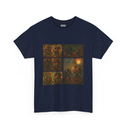 Artistic Unisex Heavy Cotton Tee T-Shirt Printify Navy S 