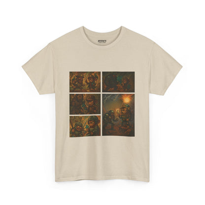 Artistic Unisex Heavy Cotton Tee T-Shirt Printify Sand S 
