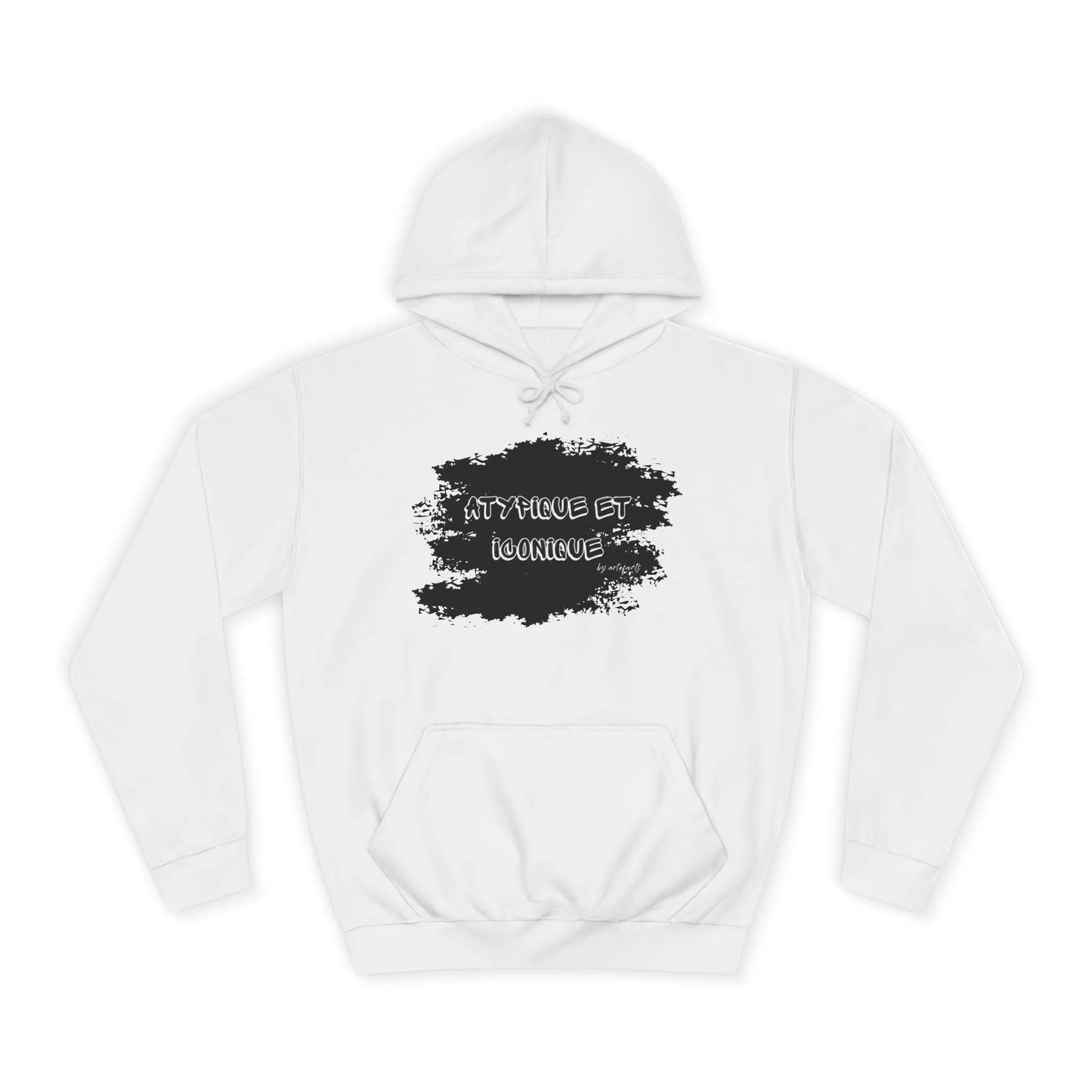Hoodie Artefacts - Sweat Streetwear "Atypique et Iconique" Hoodie Printify Blanc artique S 