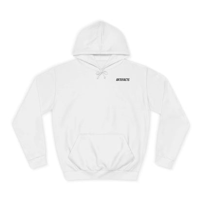 Hoodie Artefacts - Sweat Streetwear Captain Cawette Multi Personnalités Hoodie Printify Blanc arctique S 