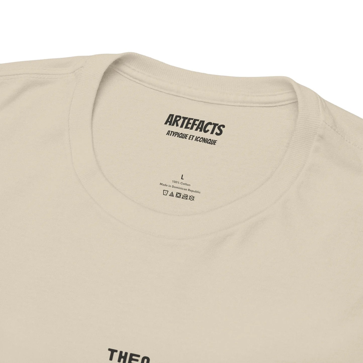 T-shirt Artefacts Personnalisé - T-shirt Identification Médicale Iron Cawette T-Shirt Printify 