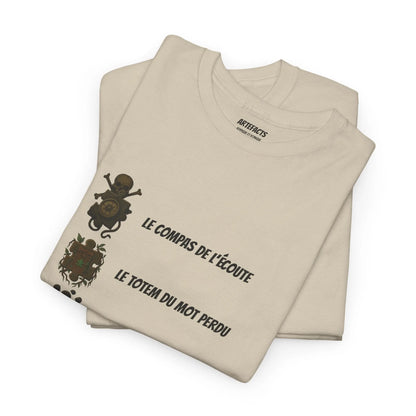 T-shirt Artefacts – Trésors Perdus (édition aventure) T-Shirt Printify 