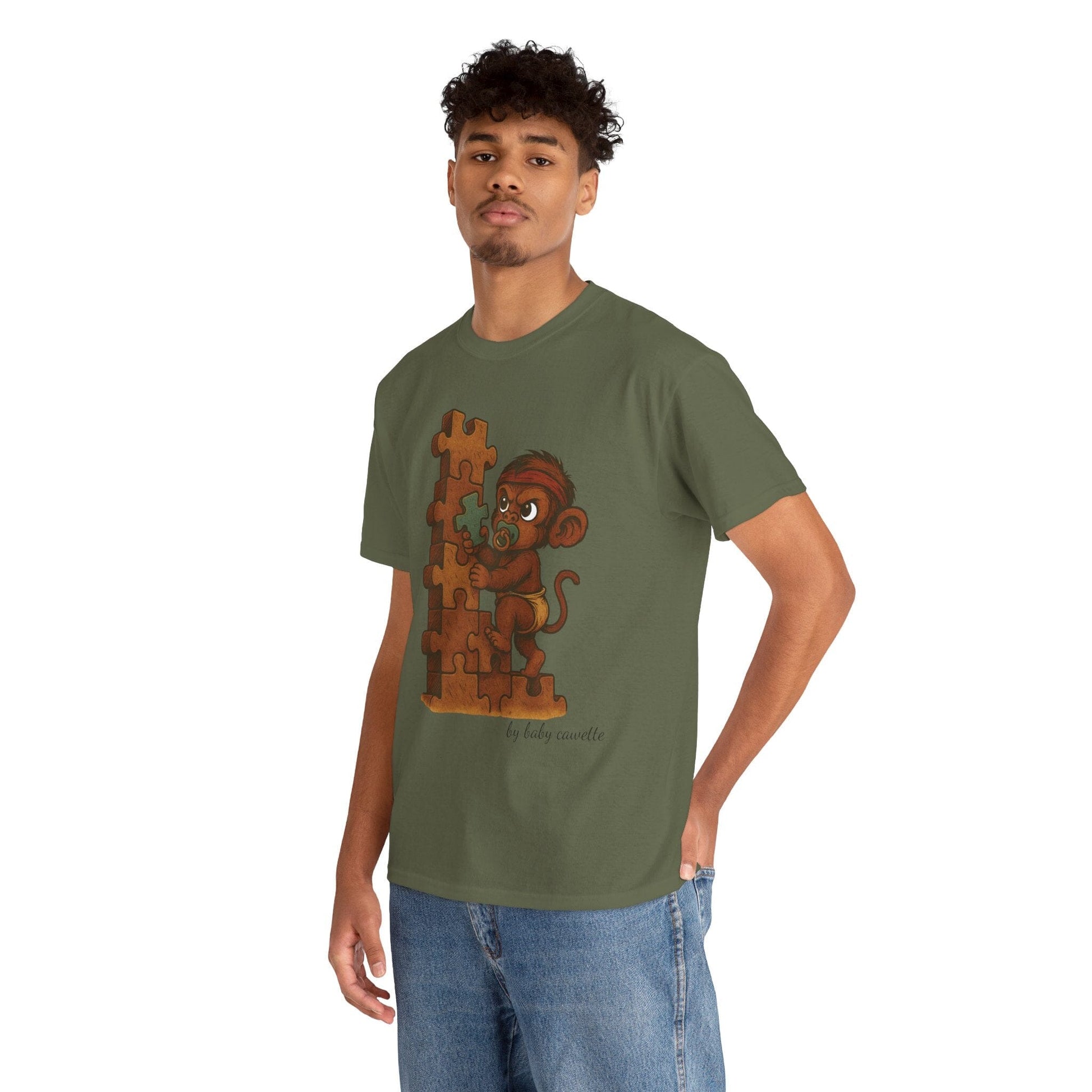 T-shirt Captain Cawette – Baby Cawette Origins (édition baby) T-Shirt Printify 