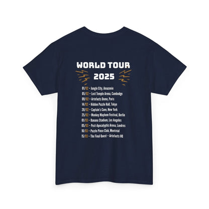 T-shirt Captain Cawette – World Tour 2025 (édition rock star) T-Shirt Printify 