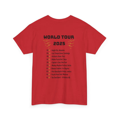 T-shirt Captain Cawette – World Tour 2025 (édition rock star) T-Shirt Printify 