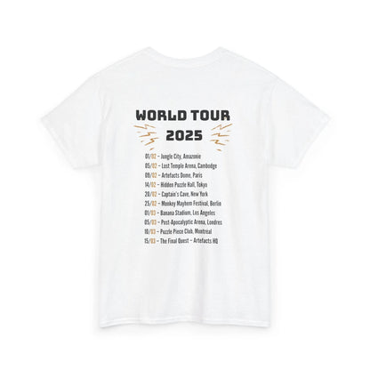 T-shirt Captain Cawette – World Tour 2025 (édition rock star) T-Shirt Printify 