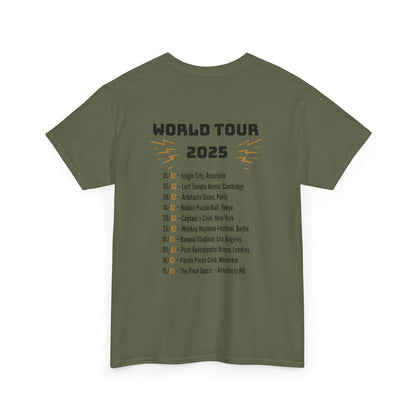 T-shirt Captain Cawette – World Tour 2025 (édition rock star) T-Shirt Printify 