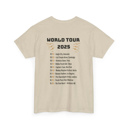 T-shirt Captain Cawette – World Tour 2025 (édition rock star) T-Shirt Printify 